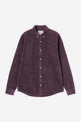 CHEMISE HOMME MADISON CORD VIOLET VIOLET