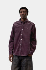 CHEMISE HOMME MADISON CORD VIOLET VIOLET