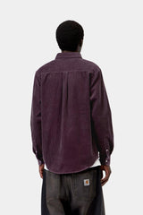 CHEMISE HOMME MADISON CORD VIOLET VIOLET