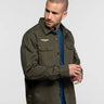CHEMISE HOMME JEFFBULL BULL DENIM KAKI KAKI
