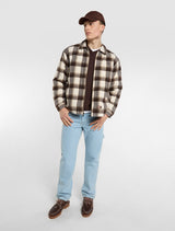 CHEMISE HOMME FLORENCE MARRON MARRON