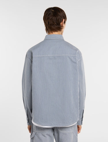 CHEMISE HOMME HICKORY BLEU BLEU