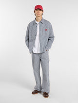 CHEMISE HOMME HICKORY BLEU BLEU
