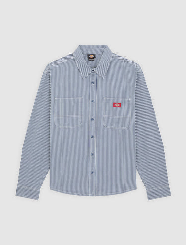 CHEMISE HOMME HICKORY BLEU BLEU
