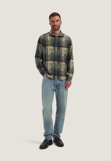 CHEMISE HOMME GUS CHECK SAND SAND