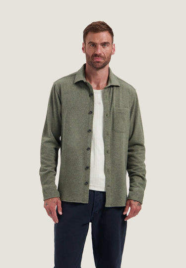 CHEMISE HOMME GUS MELANGE DARK ARMY DARK ARMY