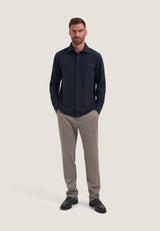 CHEMISE HOMME GUS MELANGE MARINE MARINE
