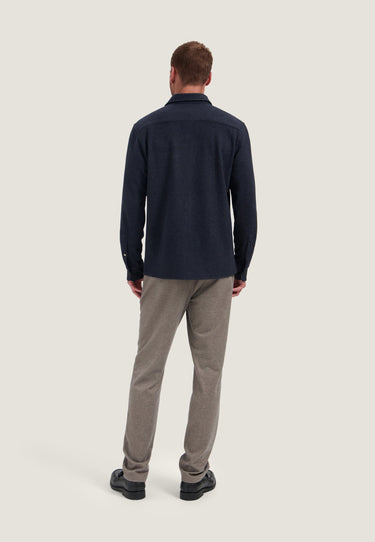 CHEMISE HOMME GUS MELANGE MARINE MARINE