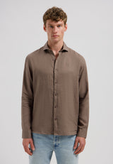 CHEMISE HOMME JAGGER LIN 216 GREY BROWN 216 Grey Brown