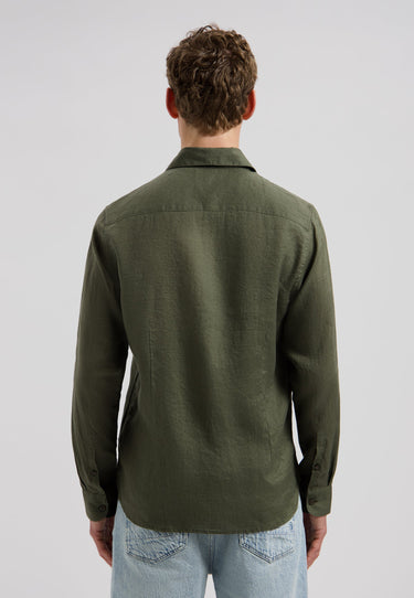 CHEMISE HOMME JAGGER LIN 524 DARK ARMY 524 Dark Army