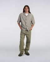 CHEMISE HOMME MC SAGA NOIR / BLANC NOIR / BLANC