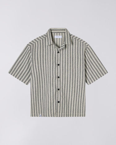 CHEMISE HOMME MC SAGA NOIR / BLANC NOIR / BLANC