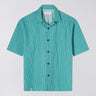 CHEMISE HOMME MC SAGA VERT VERT