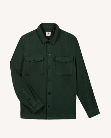 CHEMISE HOMME FLAVIGNY WOVEN VERT VERT