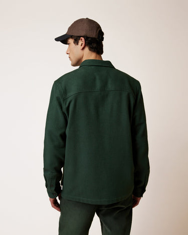CHEMISE HOMME FLAVIGNY WOVEN VERT VERT