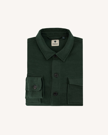 CHEMISE HOMME FLAVIGNY WOVEN VERT VERT