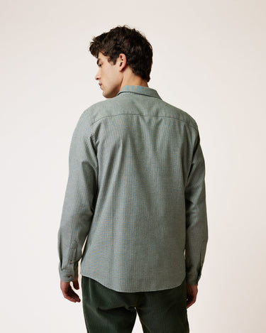 CHEMISE HOMME IRATY WOVEN VERT VERT