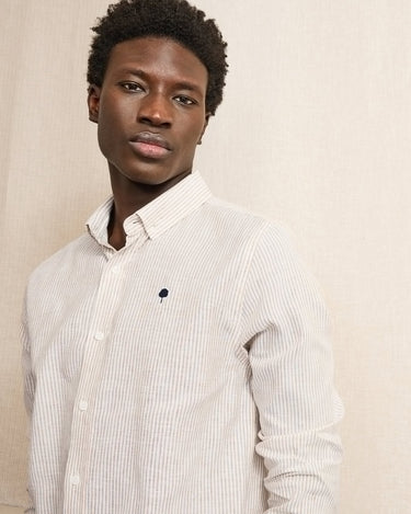 CHEMISE HOMME IVOY ECRU ECRU