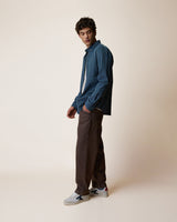 CHEMISE HOMME IVOY WOVEN BLEU BLEU