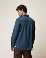 CHEMISE HOMME IVOY WOVEN BLEU BLEU
