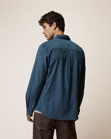 CHEMISE HOMME IVOY WOVEN BLEU BLEU