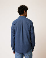 CHEMISE HOMME IVOY WOVEN DENIM CHINE DENIM CHINE