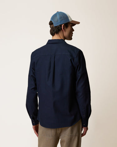 CHEMISE HOMME IVOY WOVEN MARINE MARINE