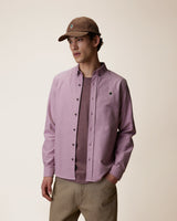 CHEMISE HOMME IVOY WOVEN MAUVE MAUVE