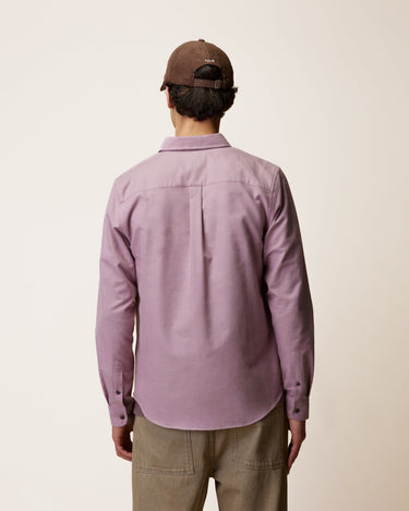 CHEMISE HOMME IVOY WOVEN MAUVE MAUVE