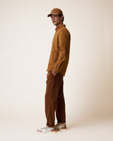 CHEMISE HOMME IVOY WOVEN TABAC TABAC