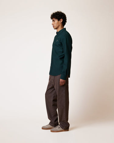 CHEMISE HOMME IVOY WOVEN VERT VERT