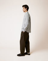 CHEMISE HOMME IVOY WOVEN VERT VERT