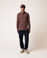 CHEMISE HOMME IVOY WOVEN VIOLET VIOLET