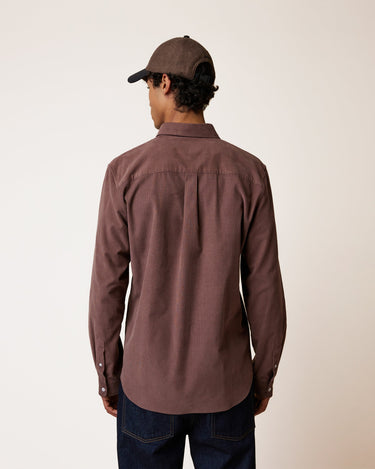 CHEMISE HOMME IVOY WOVEN VIOLET VIOLET