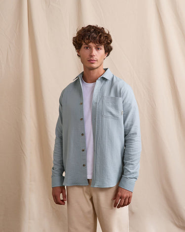 CHEMISE HOMME SIGNY GRIS GRIS