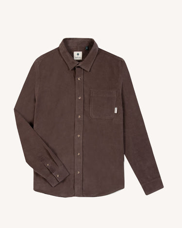 CHEMISE HOMME SIGNY WOVEN CHOCOLAT CHOCOLAT