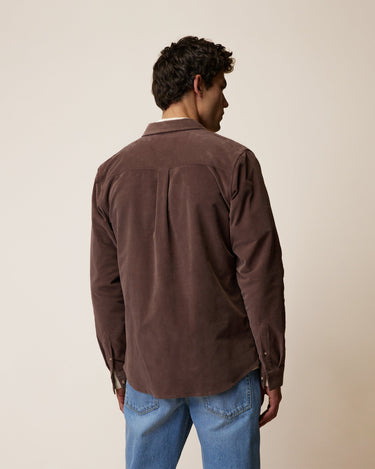 CHEMISE HOMME SIGNY WOVEN CHOCOLAT CHOCOLAT