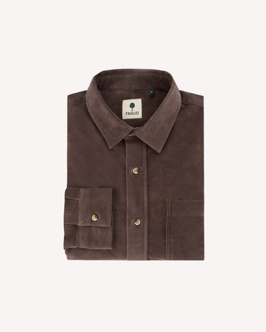 CHEMISE HOMME SIGNY WOVEN CHOCOLAT CHOCOLAT
