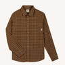 CHEMISE HOMME SIGNY WOVEN COGNAC COGNAC