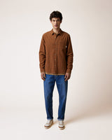 CHEMISE HOMME SIGNY WOVEN COGNAC COGNAC
