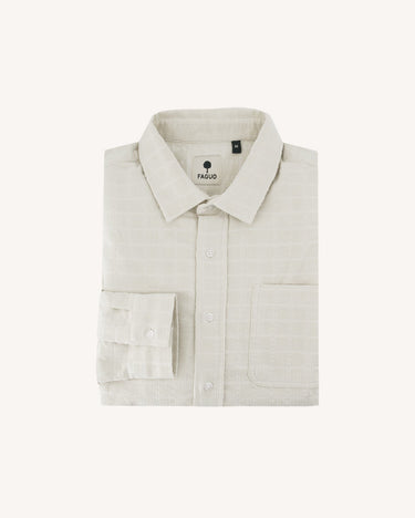 CHEMISE HOMME SIGNY WOVEN GRIS GRIS