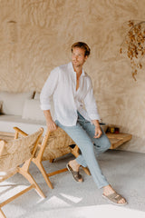 CHEMISE HOMME FORMENTERA BLANC BLANC