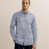 CHEMISE HOMME KACYO MARINE MARINE
