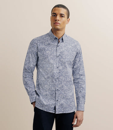 CHEMISE HOMME KACYO MARINE MARINE