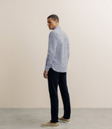 CHEMISE HOMME KACYO MARINE MARINE