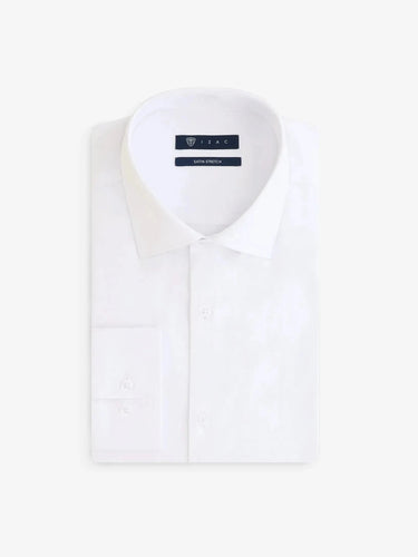 CHEMISE HOMME SATINSLIM BLANC BLANC