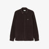 CHEMISE HOMME VELOUR MARRON MARRON