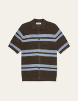 CHEMISE HOMME GIANNI MARRON MARRON