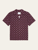 CHEMISE HOMME LUKAS BORDEAUX BORDEAUX