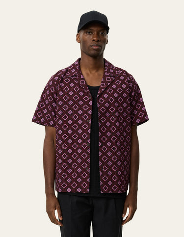 CHEMISE HOMME LUKAS BORDEAUX BORDEAUX
